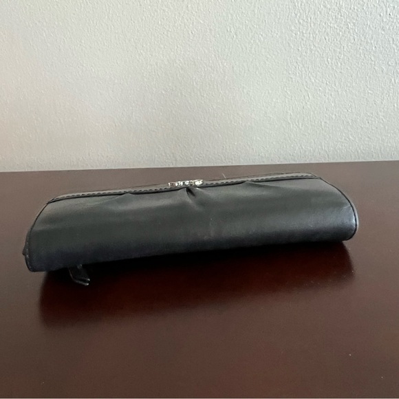 Coach Soft Leather Black Tri Fold Wallet - Picture 7 of 10